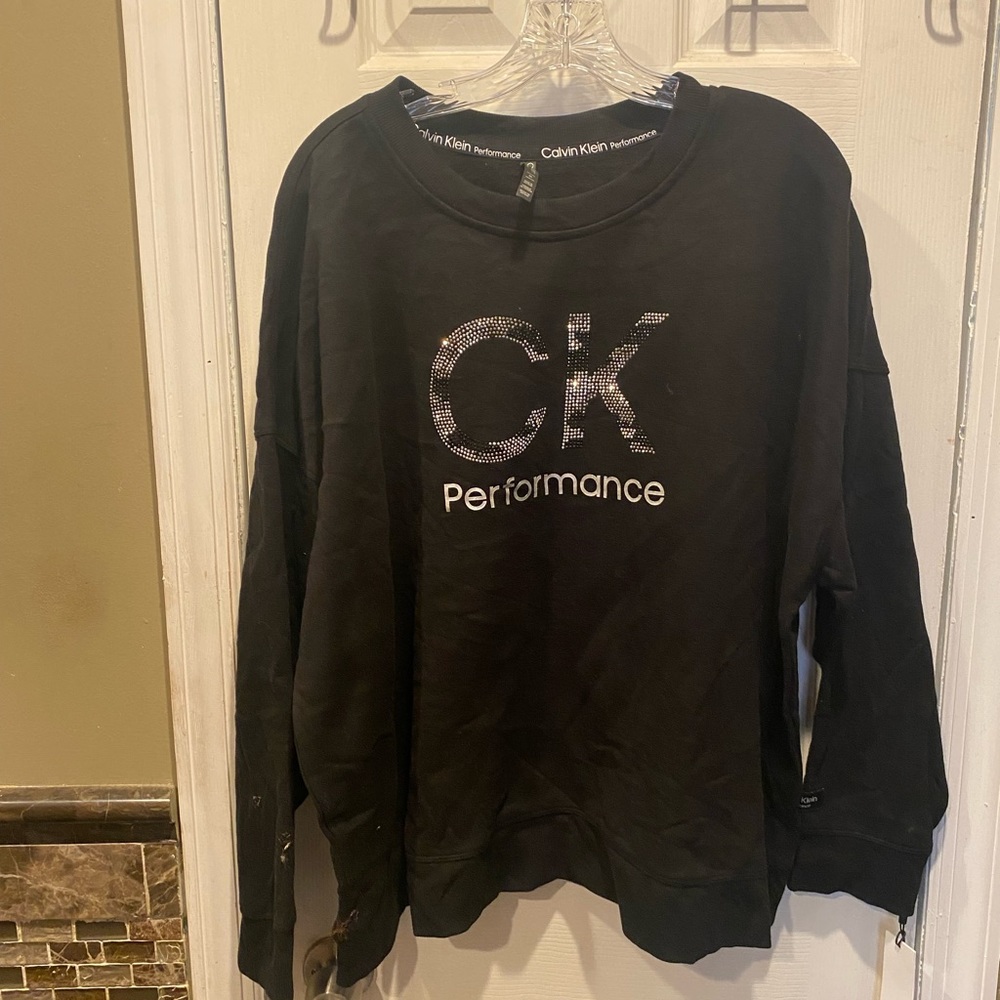 NWT CK CALVIN KLEIN Performance sweatshirt Size 2X